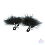 Sportsheets Sex Toys - Sex and Mischief Feathered Nipple Clamps