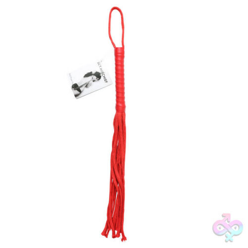 Sportsheets Sex Toys - Sex and Mischief Rope Flogger - Red