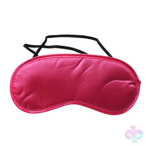 Sportsheets Sex Toys - Sex and Mischief Satin Blindfold - Hot Pink