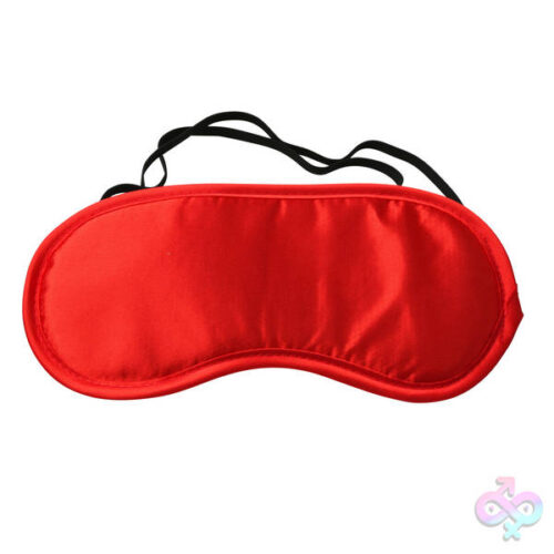 Sportsheets Sex Toys - Sex and Mischief Satin Blindfold - Red
