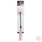 Sportsheets Sex Toys - Sex and Mischief Whip and Tickle - Pink and White