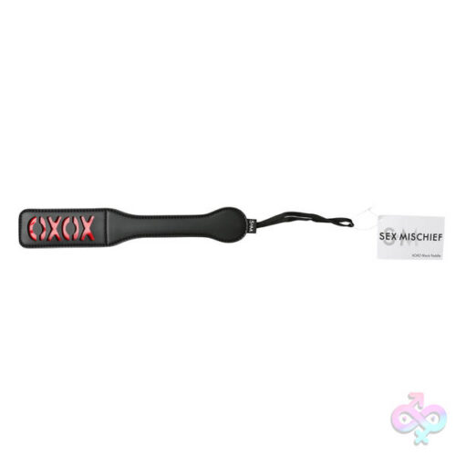 Sportsheets Sex Toys - Sex and Mischief Xoxo Paddle - Black