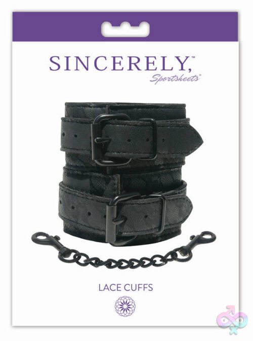 Sportsheets Sex Toys - Sincerely Lace Cuffs