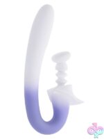 Spring Loaded Rabbit Vibrator in Purple by Evolved Novelties - Image 2