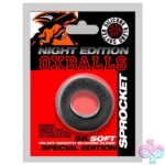 Sprocket Comfort No-Roll Cockring - Black