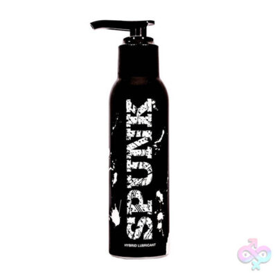 Best hybrid sex lubricant — Spunk Lube Hybrid 4oz Pump by Spunk Lube, long-lasting water and silicone blend