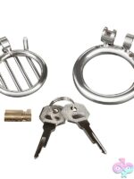 Stainless Steel Inverted Micro Chastity Cage - Image 3