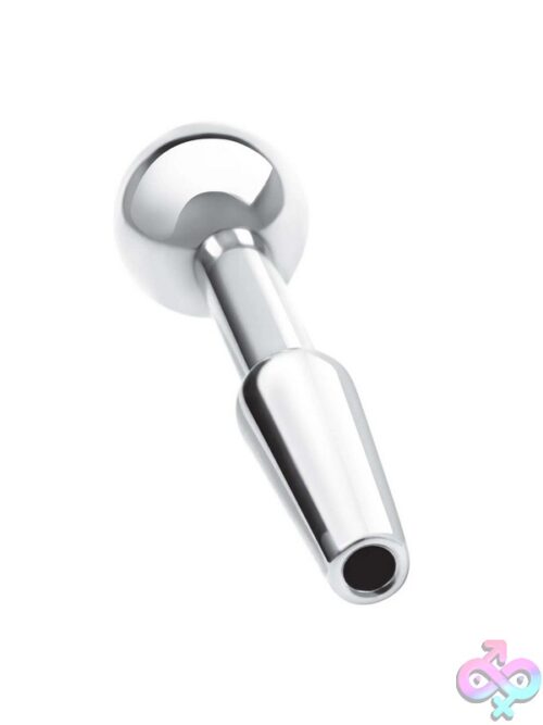 Stainless Steel Peephole Penis Plug By Blue Line Men - Image 2