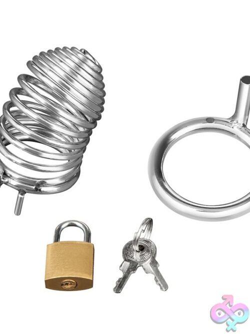 Stainless Steel Prisoner Cock Cage - Image 3