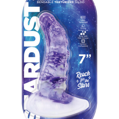 Stardust Alien Cock Bendable Texturized Dildo 7 Inch by Hott Products