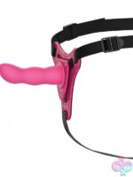 Switch Hitter Silicone Strap-On Dildo with Harness - Image 2
