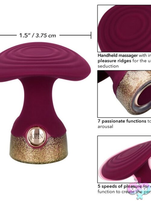 Jopen Starstruck Fantasy Ribbed Silicone Massager – Pink - Image 3