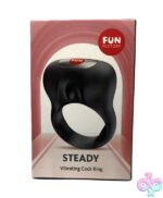 Steady Vibrating Cockring - Black