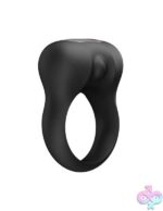 Steady Vibrating Cockring - Black - Image 4