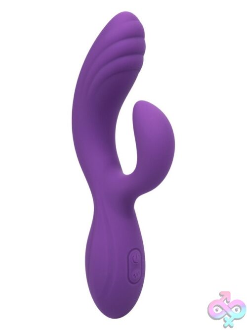 Stella Liquid Silicone C Curve Dual Massager – Purple - Image 2