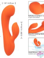 Stella Liquid Silicone Dual G Massager – Orange - Image 3