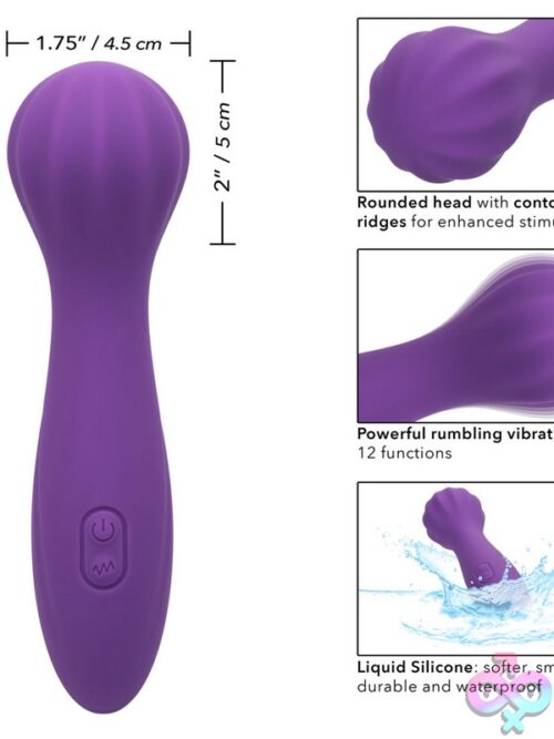Stella Liquid Silicone &Quot;O&Quot; Wand – Purple - Image 3