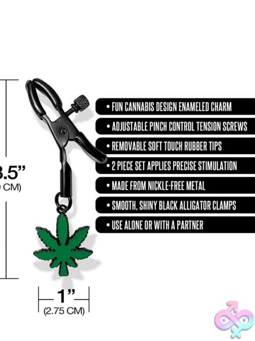 Chronic Collection Adjustable Nipple Clamps – Black - Image 3