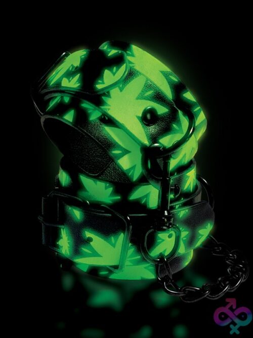Chronic Collection Glow In The Dark Ankle Cuffs – Green - Image 2