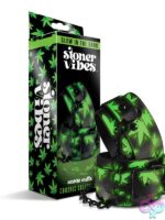 Glow in the dark green ankle cuffs from the Chronic Collection by Stoner Vibes