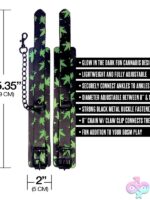 Chronic Collection Glow In The Dark Ankle Cuffs – Green - Image 3