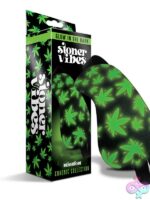 Glow in the dark black blindfold by Stoner Vibes Chronic Collection