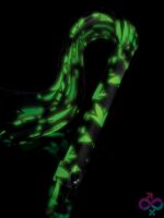 Chronic Collection Glow In The Dark Flogger – Black - Image 2