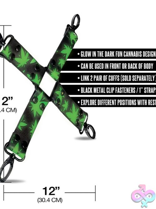 Chronic Collection Glow In The Dark Hogtie – Black - Image 3
