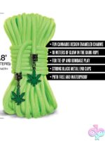 Stoner Vibes Chronic Collection Glow In The Dark Rope – Green, 32 Feet - Image 3