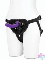 Strap On Harness & 5" Dildo Set – Purple - Image 3