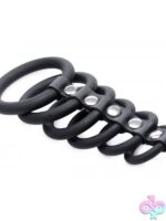 Strict 6 Ring Silicone Chastity Device - Image 3