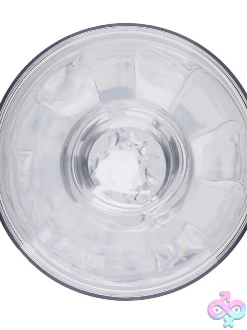 Stroke Of Luck Vibrating Stroker – Clear - Image 3