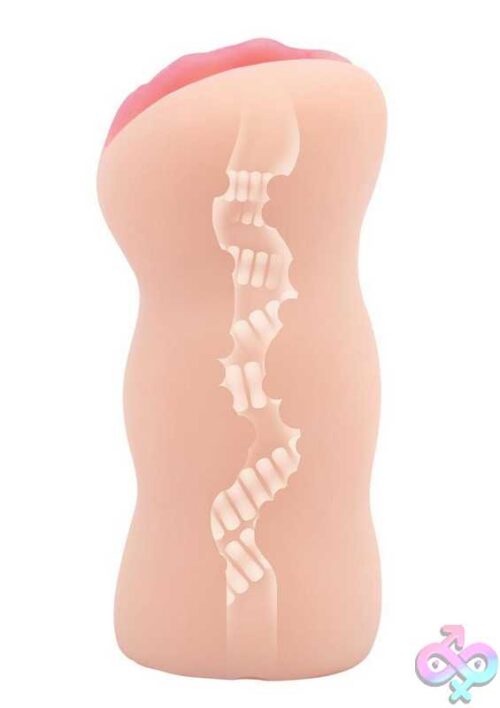 Stroke Off Super Tight Vibe Stroker - Light - Image 2