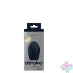 Stroke Rechargeable Vibrating Stroker - Black - Image 2