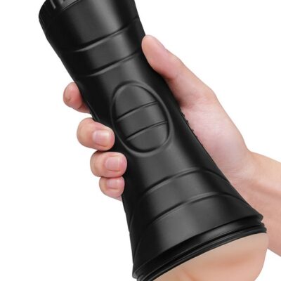 Adjustable Suction Pussy Stroker Stroke-X Luvlite Porn Star Pussy Stroker in black