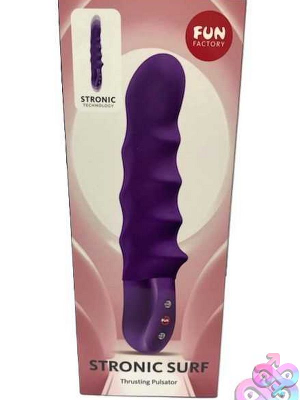 Discreet-Toys-Stronic-Surf-Thrusting-Pulsator-Dark-Violet-Fun-994 Stronic Surf Thrusting Pulsator - Dark Violet - Image 1