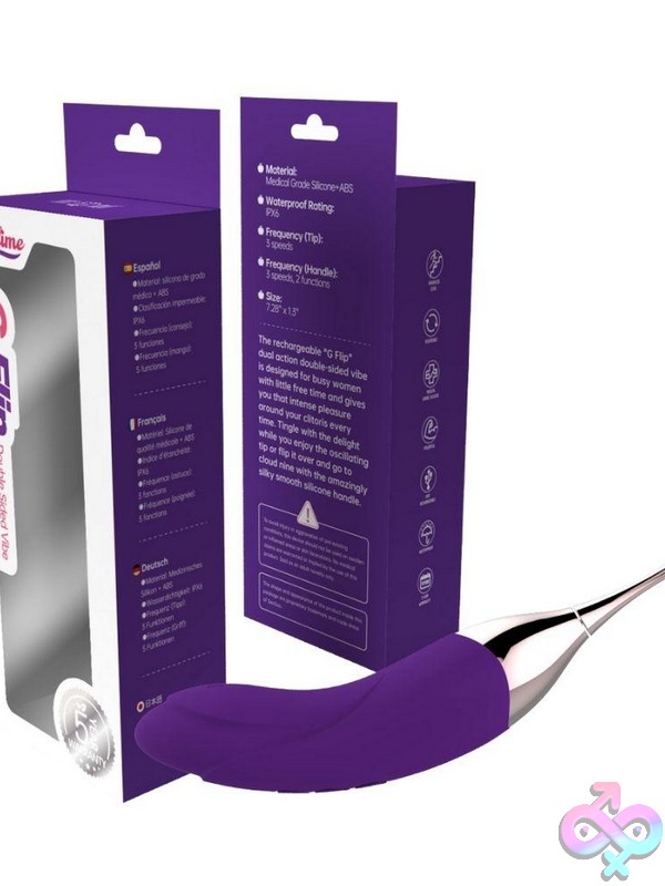 Discreet-Toys-Sublime-G-Flip-Double-Sided-Vibe-Plum-Nu-Sg-Sl-A152 Sublime G Flip Double Sided Silicone Vibe In Plum By Our Erotic Journey