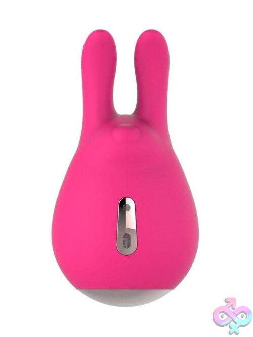 Hunny Bunny Silicone Clitoral Vibe Pink - Image 2