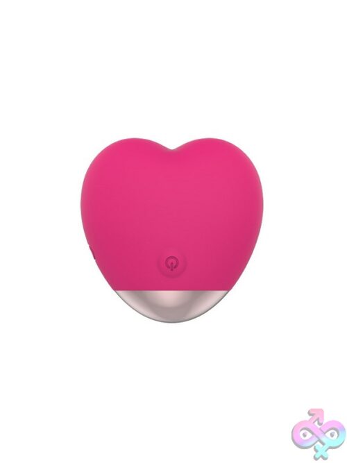 Wild At Heart Silicone Heart Shaped Clitoral Vibe – Pink - Image 2