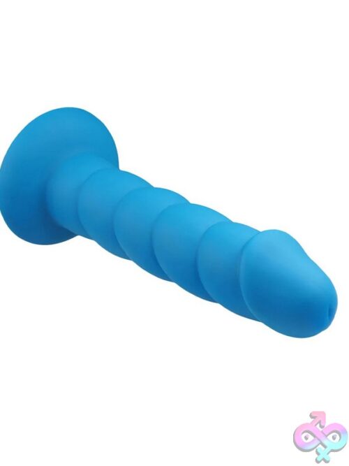 Suga Daddy 8&Quot; Dildo In Blue By Rock Candy - Image 2