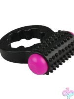 Sugar Buzz Vibrating C-Ring in Black - Image 3