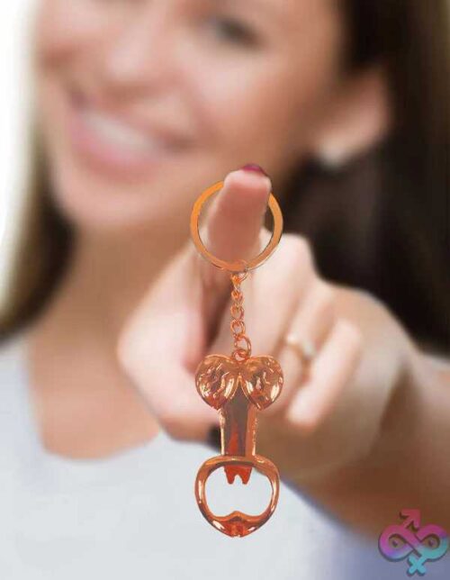 Super Fun Penis Bottle Opener Key Chain 6Ct - Image 2