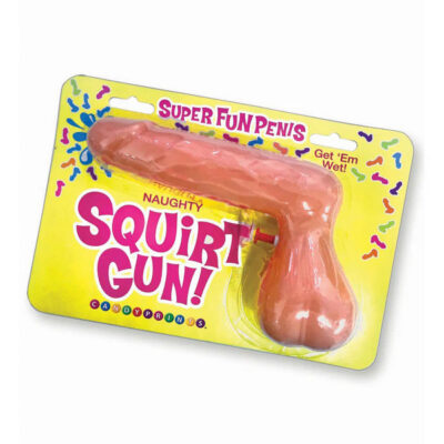 Super Fun Squirt Gun 7-inch penis squirt gun by Little Genie for bachelorette parties