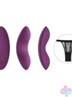 Svakom Edeny App-Controlled Clitoral Stimulator – Purple - Image 2