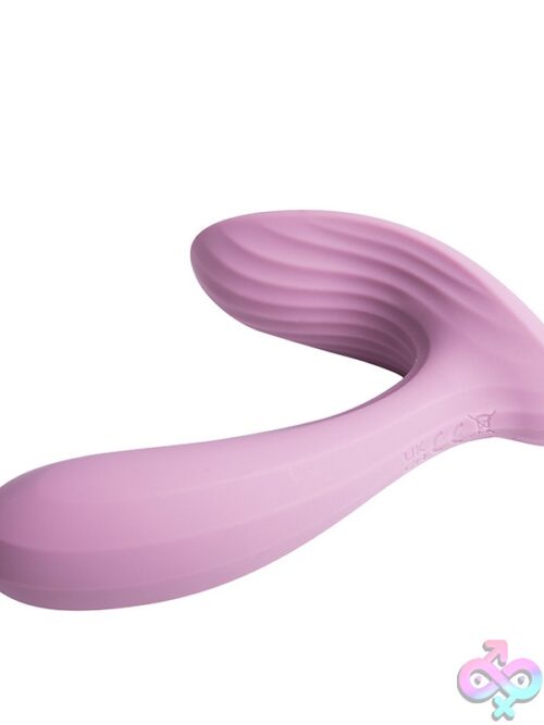 Svakom Erica App-Controlled Dual Motor Vibrator – Purple - Image 3
