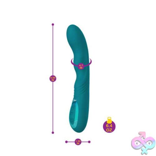 Swagger Wriggling G-Spot Vibe - Ocean - Image 2