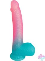 Sweet Sex Lollicock 8.5" Silicone Dildo – Cotton Candy Pink - Image 2