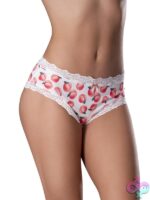 Sweet Treats Peach Print Boy Short with Lube – 2X - Image 2