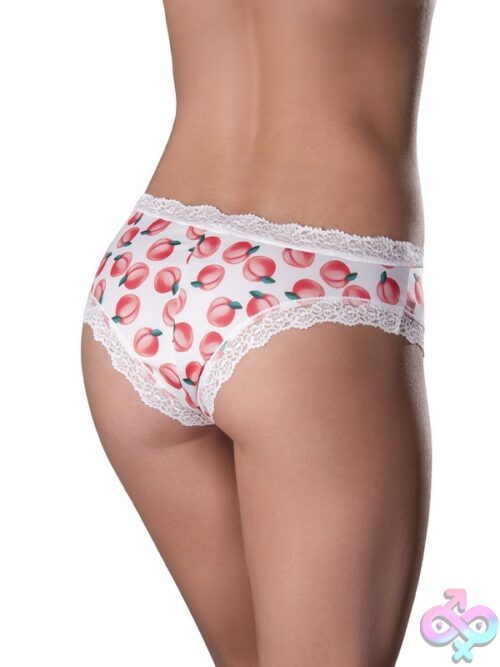 Sweet Treats Peach Print Boy Short With Lube – 2X - Image 3