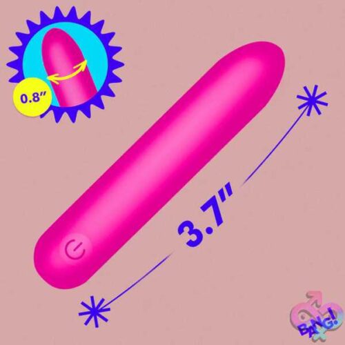 Tapered Flexible Silicone Bullet - Image 3
